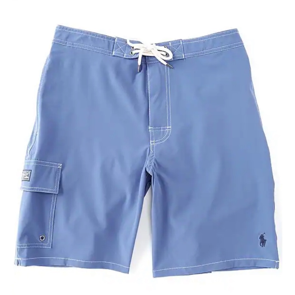 Ralph Lauren Men's Periwinkle Blue Swim Trunks